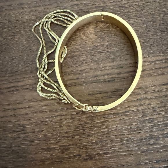 Madewell Gold Bangle Set - Picture 5 of 5